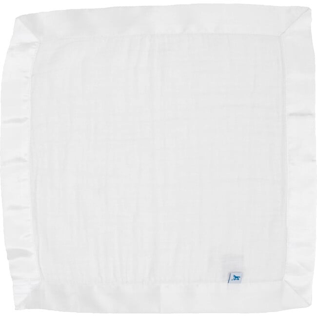 Cotton Muslin Security Blanket, White (Pack Of 3) - Swaddles - 2