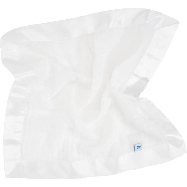 Cotton Muslin Security Blanket, White (Pack Of 3) - Swaddles - 3