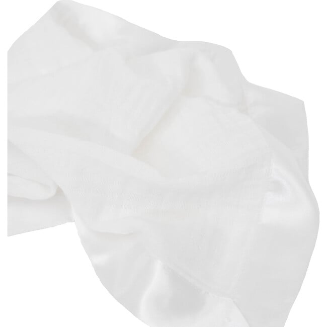 Cotton Muslin Security Blanket, White (Pack Of 3) - Swaddles - 4