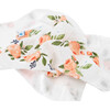 Cotton Muslin Security Blanket, Watercolor Roses (Pack Of 3) - Swaddles - 4