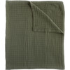 Cotton Muslin Quilted Throw, Fern - Swaddles - 1 - thumbnail