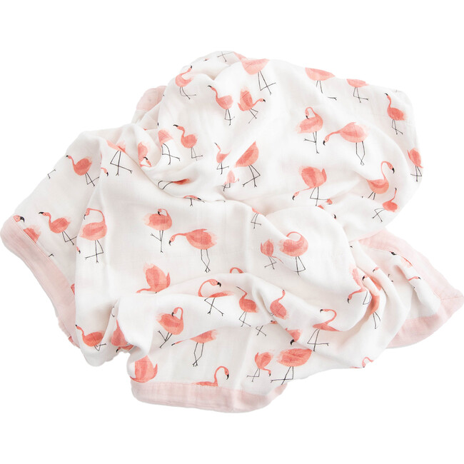 Deluxe Muslin Baby Quilt, Pink Ladies - Swaddles - 3