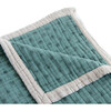 Cotton Muslin Quilted Throw, Wallflower - Swaddles - 2