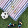 Outdoor Blanket 5x7, Chroma Rugby Stripe - Other Accessories - 3