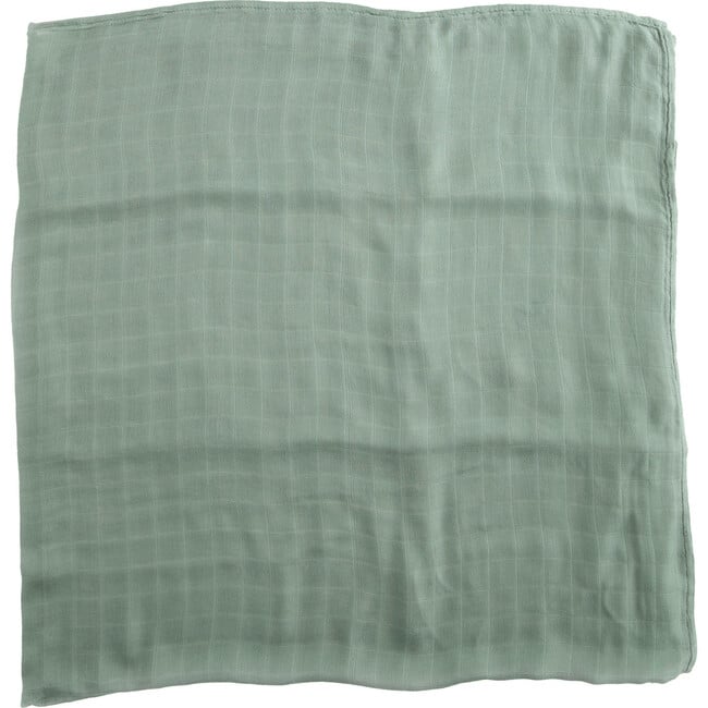 Deluxe Muslin Swaddle Blanket, Sage - Swaddles - 2