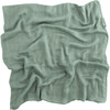 Deluxe Muslin Swaddle Blanket, Sage - Swaddles - 3