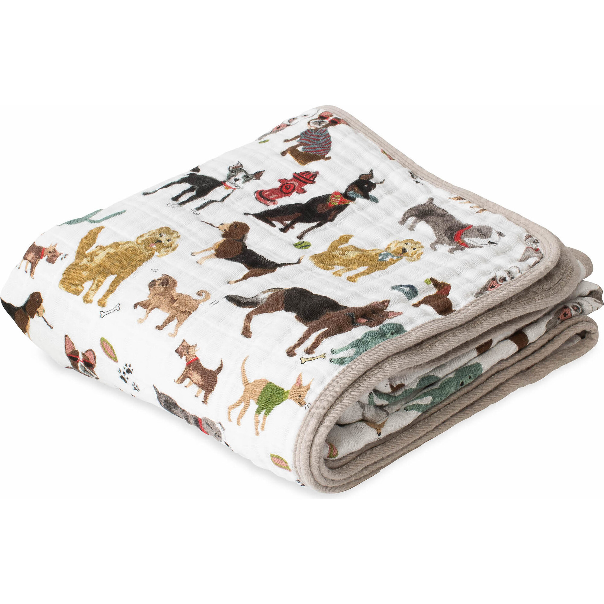 Original Cotton Muslin Quilt, Woof - Swaddles - 1