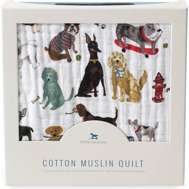 Original Cotton Muslin Quilt, Woof - Swaddles - 3