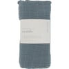 Cotton Muslin Swaddle Blanket, Sea - Swaddles - 4