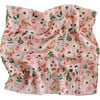 Cotton Muslin Swaddle Blanket, Vintage Floral - Swaddles - 4