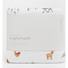 Original Cotton Muslin Quilt, Farmyard - Swaddles - 4