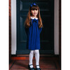 Anna Petal Collar Dress, Navy - Dresses - 4