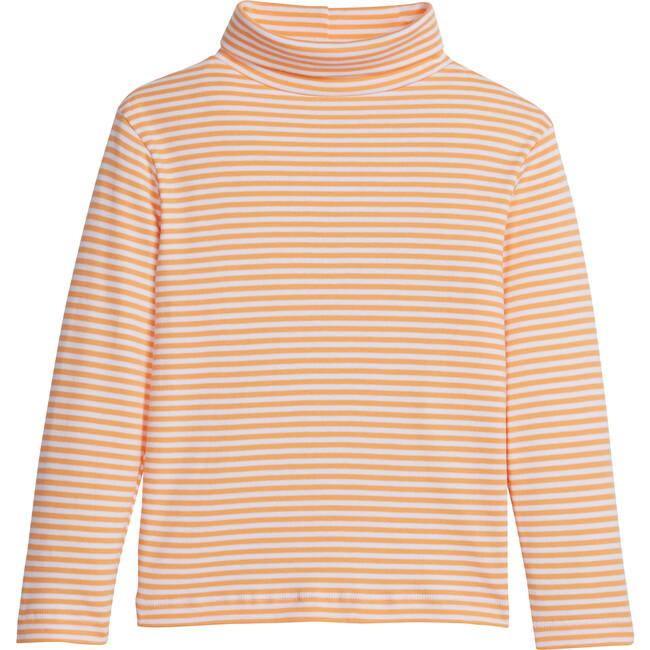 Striped Turtleneck, Orange