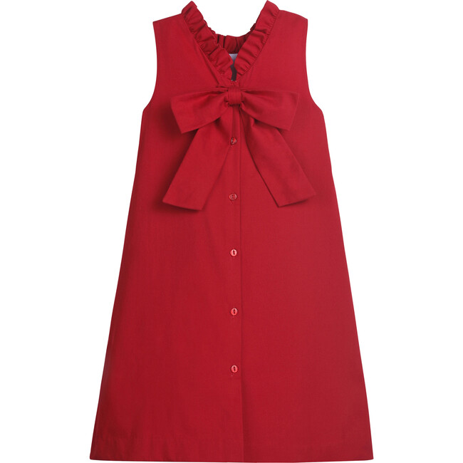Elizabeth Dress, Red - Dresses - 2