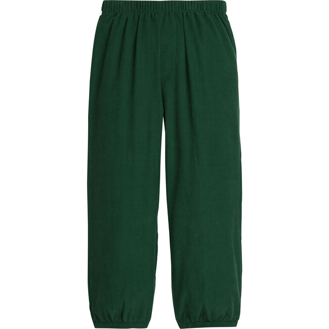 Banded Pull On Pant, Hunter Green Corduroy