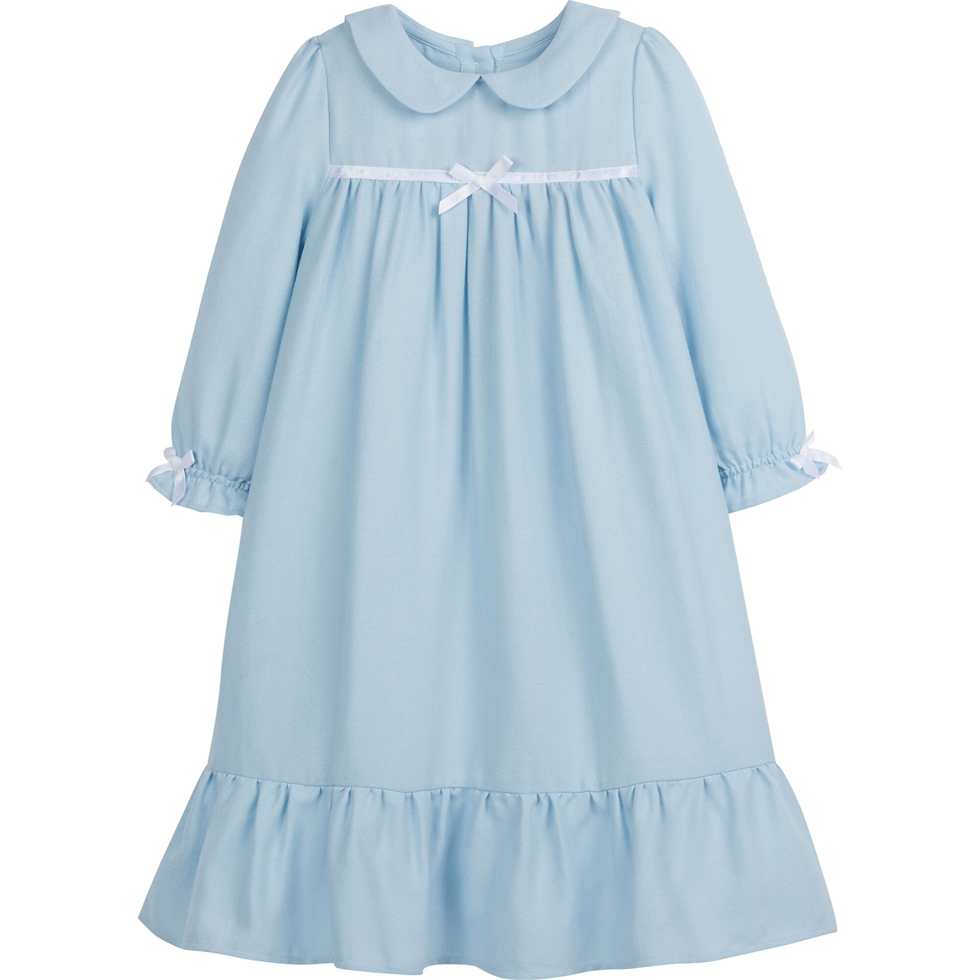 Classic Nightgown, Light Blue - Pajamas - 1