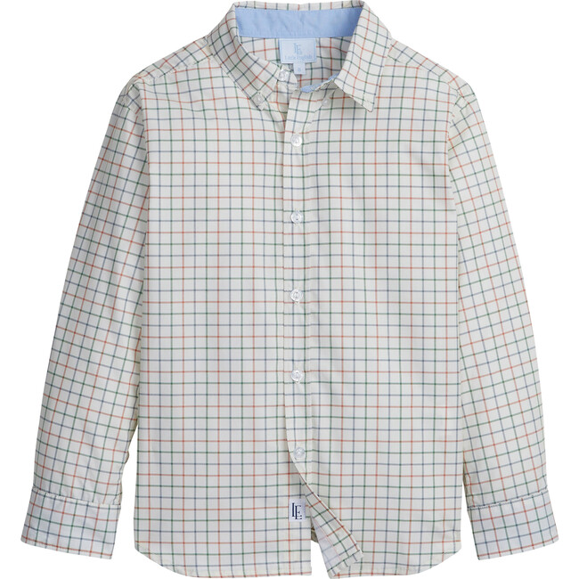 Button Down Shirt, Hunter Tattersall