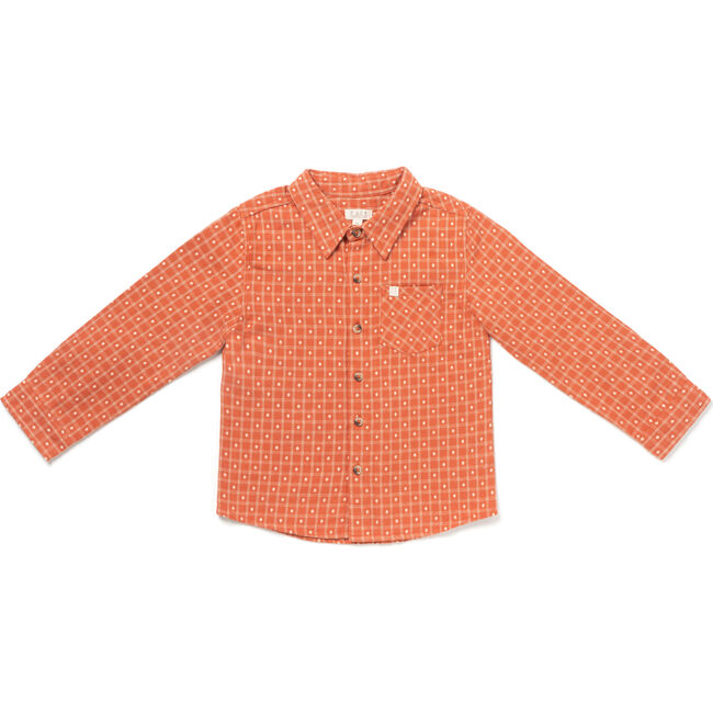 Henri Yarn Dye Shirt, Auburn