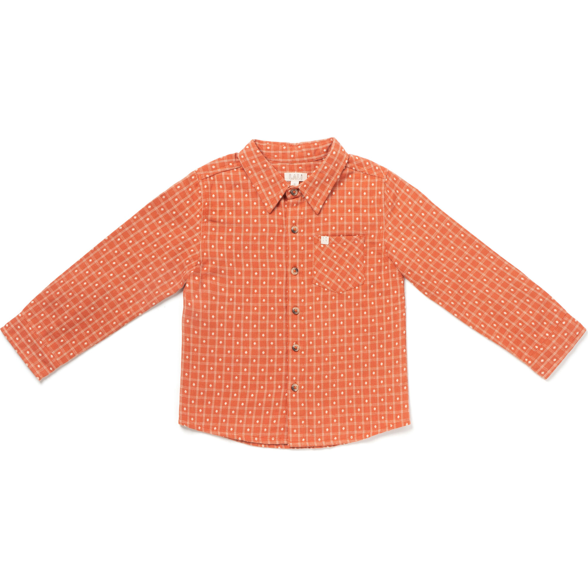 Henri Yarn Dye Shirt, Auburn - Shirts - 1