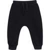 Kids Terry Joggers, Black - Sweatpants - 1 - thumbnail