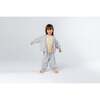 Kids Full Sleeve Cardigan, Grey - Cardigans - 2