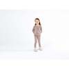 Kids Long Sleeve Soft Knit Top, Tan - Shirts - 2
