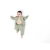 Baby Poplin Quilted Bomber Jacket, Green - Jackets - 2