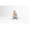 Baby Beanie in Brushed Knit, Grey - Hats - 3