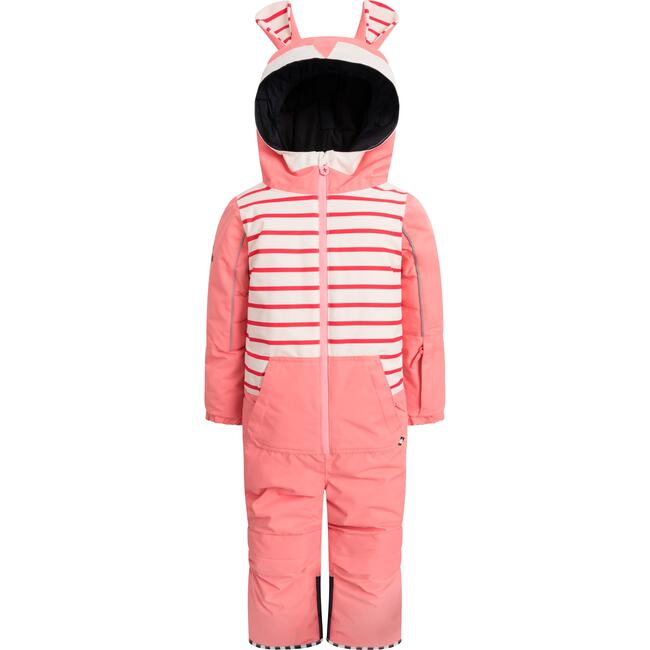 Bunnydo Rabbit Snowsuit, Peach Pink