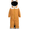 Foxdo Fox Snowsuit, Brown - Snowsuits - 1 - thumbnail