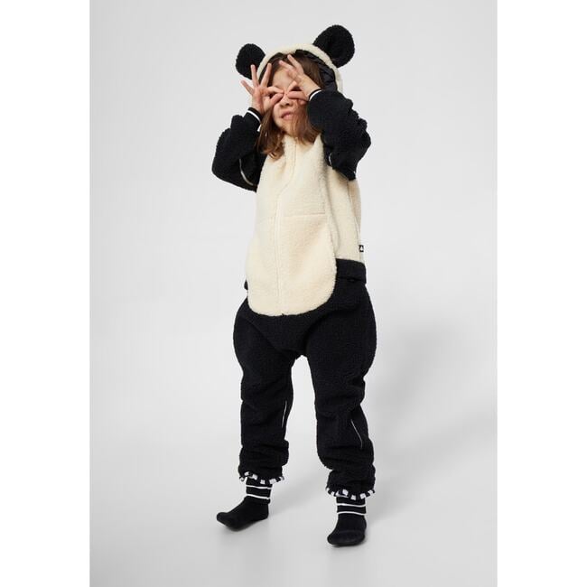 Pando Panda Fleece Jumpsuit - Rompers - 2