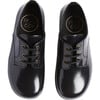 Leather Lace-Up Shoes, Black - Lace-Ups - 1 - thumbnail