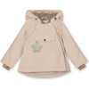 WANG Fleece Lined Winter Jacket, Rose Dust - Parkas - 1 - thumbnail
