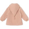 Recycled LIFF Teddy Fleece Jacket, Rose Dust - Parkas - 2