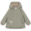 WALLY Fleece Lined Winter Jacket, Vert - Parkas - 1 - thumbnail