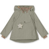 WANG Fleece Lined Winter Jacket, Vert - Parkas - 1 - thumbnail