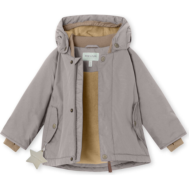 WALLY Fleece Lined Winter Jacket, Zinc Purple - Parkas - 3
