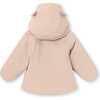 YAKA Fleece Lined Winter Jacket, Rose Dust - Rompers - 2