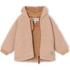 Recycled LIFF Teddy Fleece Jacket, Rose Dust - Parkas - 3