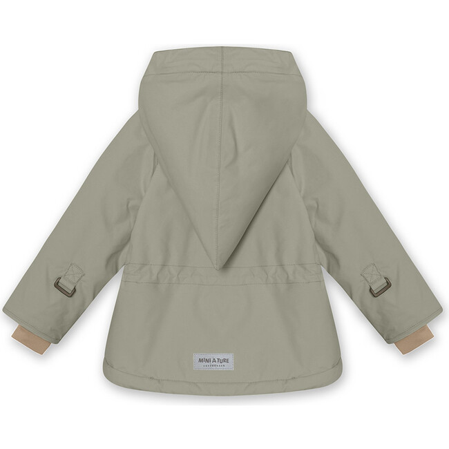 WANG Fleece Lined Winter Jacket, Vert - Parkas - 2
