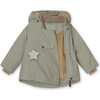 WANG Fleece Lined Winter Jacket, Vert - Parkas - 3