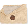 Double Layer Merino GOI Neckwarmer, Semolina Sand - Scarves - 1 - thumbnail