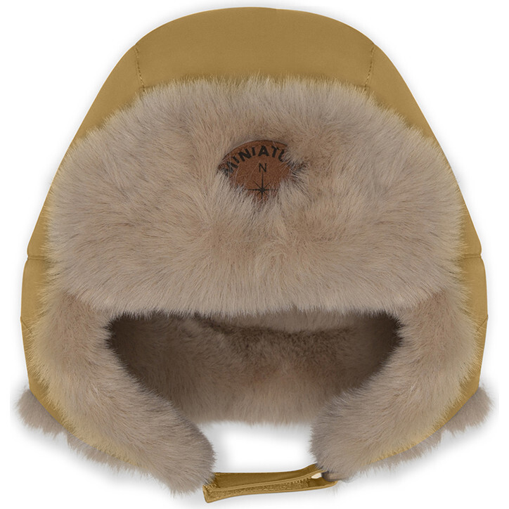 Crister Teddy Lined Winter Hat, Medal Bronze - Hats - 1