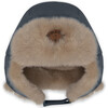 Crister Teddy Lined Winter Hat, Blue Nights - Hats - 1 - thumbnail