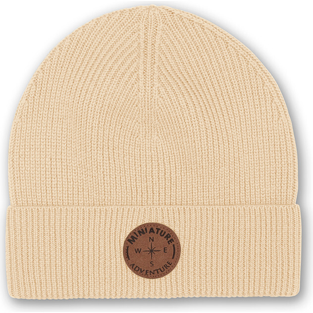 Boje Merino Beanie, Semolina Sand - Hats - 1