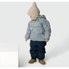 WANG Fleece Lined Winter Jacket, Monument Blue - Parkas - 3