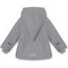 WANG Fleece Lined Winter Jacket, Monument Blue - Parkas - 4