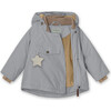 WANG Fleece Lined Winter Jacket, Monument Blue - Parkas - 6