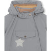 WANG Fleece Lined Winter Jacket, Monument Blue - Parkas - 8