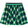 Girl Pleated Skirt, Plaid - Skirts - 1 - thumbnail